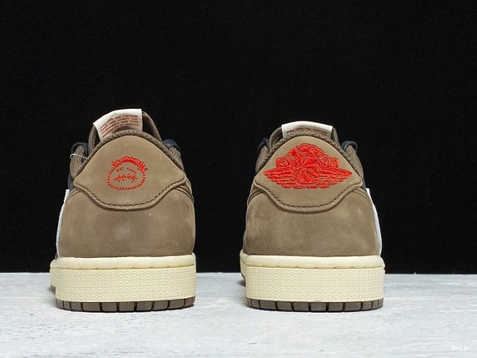 Bmlin Air Mocha 1 Dark x CQ4277-001 SP Low Travis Jordan OG Scott 0712